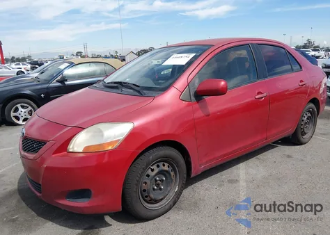 2010 Toyota Yaris из США, поврежденный, VIN JTDBT4K38A1353452